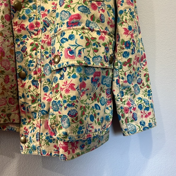 Polo Ralph Lauren Barn Chore Jacket Floral Small - Picture 9 of 15